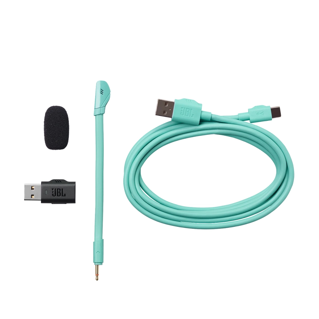 Навушники JBL Quantum 360 Wireless Teal (JBLQTUM360CYN) - фото 9 Навушники JBL Quantum 360 Wireless Teal (JBLQTUM360CYN) - фото 9