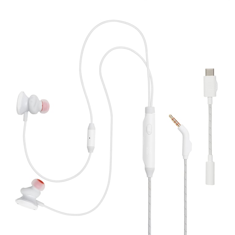Навушники JBL Quantum 50C White (JBLQTUM50CWHT) - фото 4