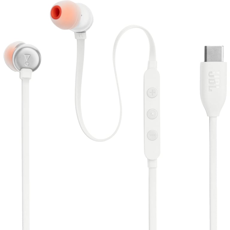 Навушники JBL Tune 310C USB-C White (JBLT310CWHT) - фото 2