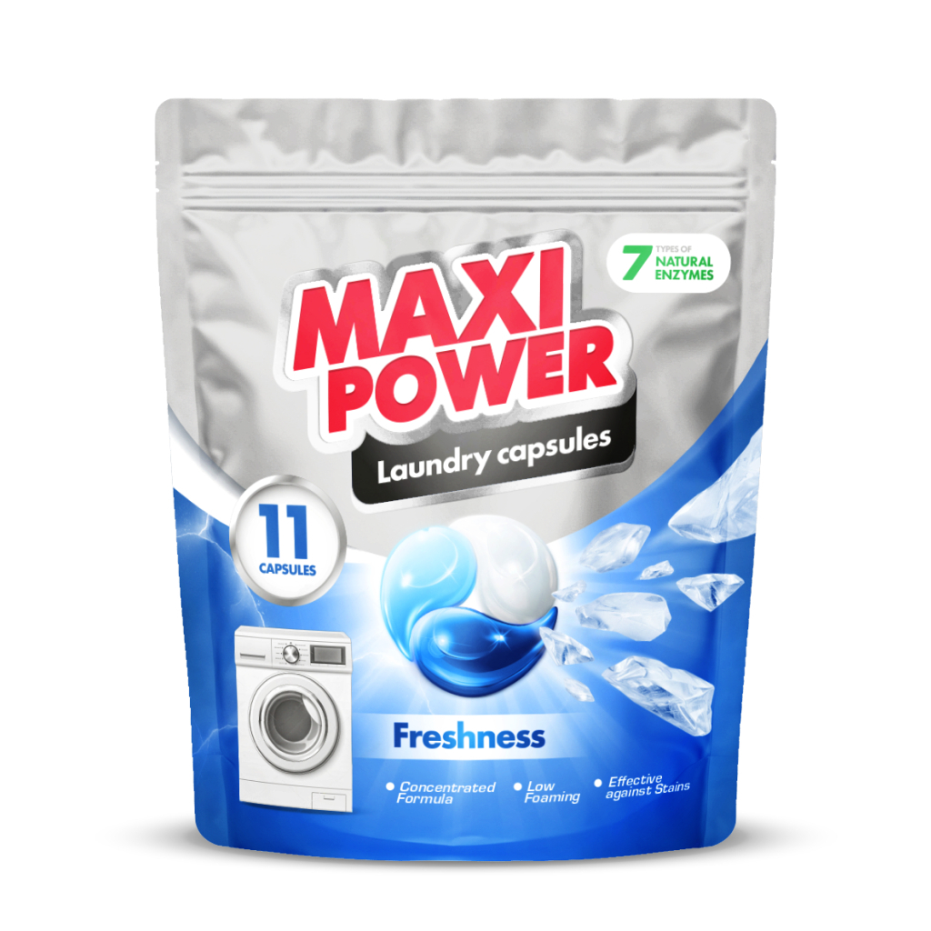 Капсули для прання Maxi Power Freshness 11 шт. (4823098414964) - фото 1