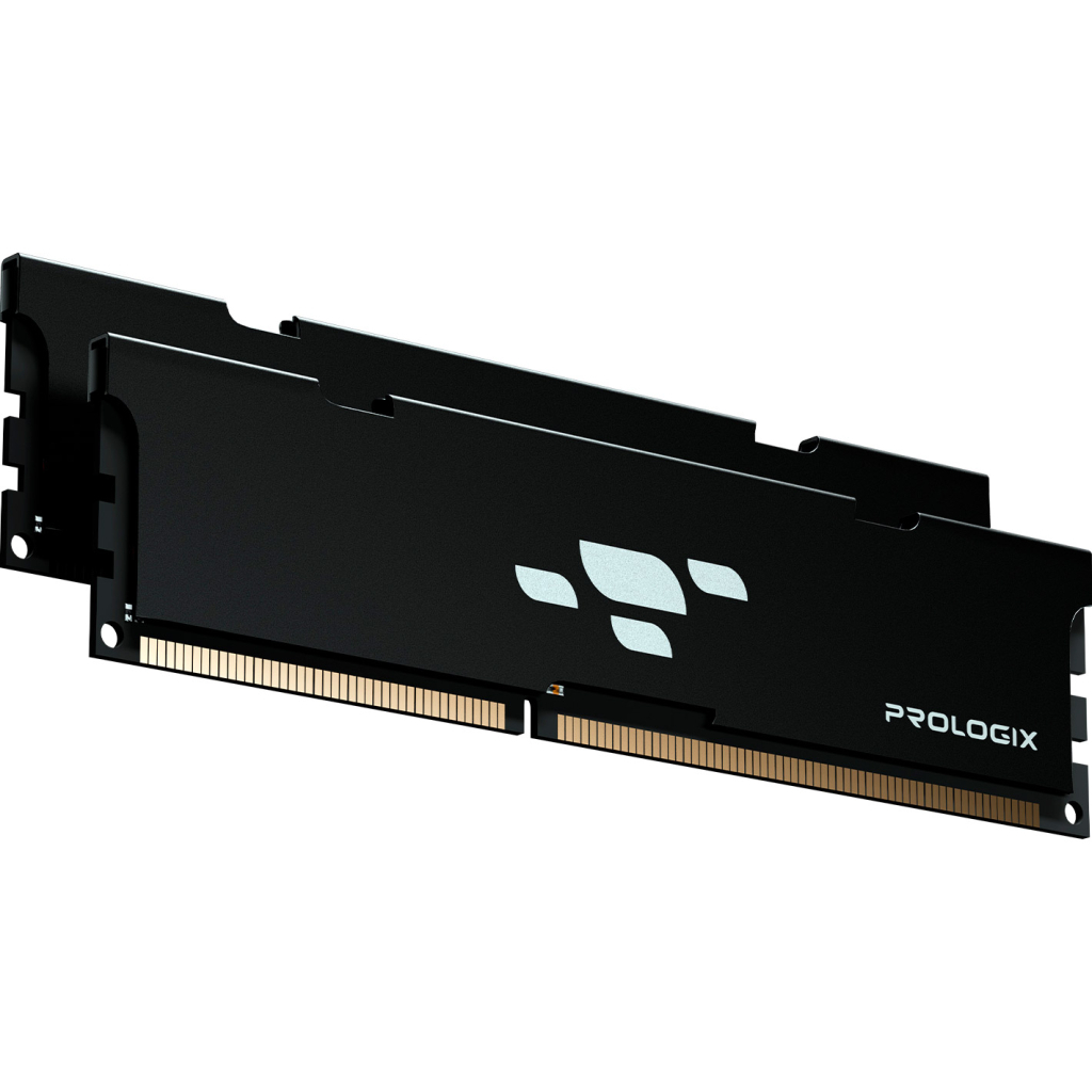 Модуль пам'яті для комп'ютера DDR4 16GB (2x8GB) 3200 MHz Black Prologix (PRO16GB3200B4K) - фото 3 Модуль пам'яті для комп'ютера DDR4 16GB (2x8GB) 3200 MHz Black Prologix (PRO16GB3200B4K) - фото 3