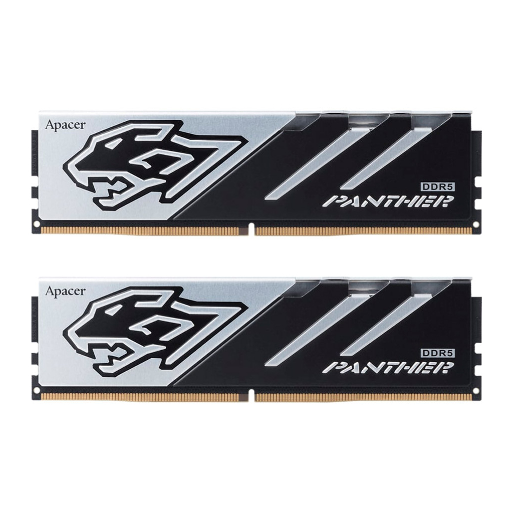Модуль пам%27яті для комп%27ютера DDR5 32GB (2x16GB) 5200 MHz Panther Apacer (AH5U32G52C5227BAA-2)