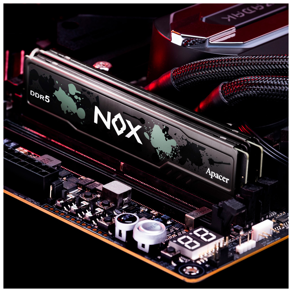 Модуль пам'яті для комп'ютера DDR5 32GB (2x16GB) 5600 MHz NOX Apacer (AH5U32G56C522MBAA-2) - фото 6 Модуль пам'яті для комп'ютера DDR5 32GB (2x16GB) 5600 MHz NOX Apacer (AH5U32G56C522MBAA-2) - фото 6