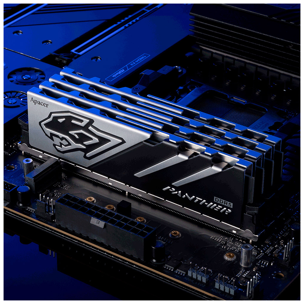 Модуль пам'яті для комп'ютера DDR5 32GB (2x16GB) 5600 MHz Panther Apacer (AH5U32G56C5227BAA-2) - фото 5 Модуль пам'яті для комп'ютера DDR5 32GB (2x16GB) 5600 MHz Panther Apacer (AH5U32G56C5227BAA-2) - фото 5