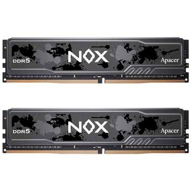 Модуль пам'яті для комп'ютера DDR5 32GB (2x16GB) 6000 MHz NOX Apacer (AH5U32G60C622MBAA-2) - фото 1