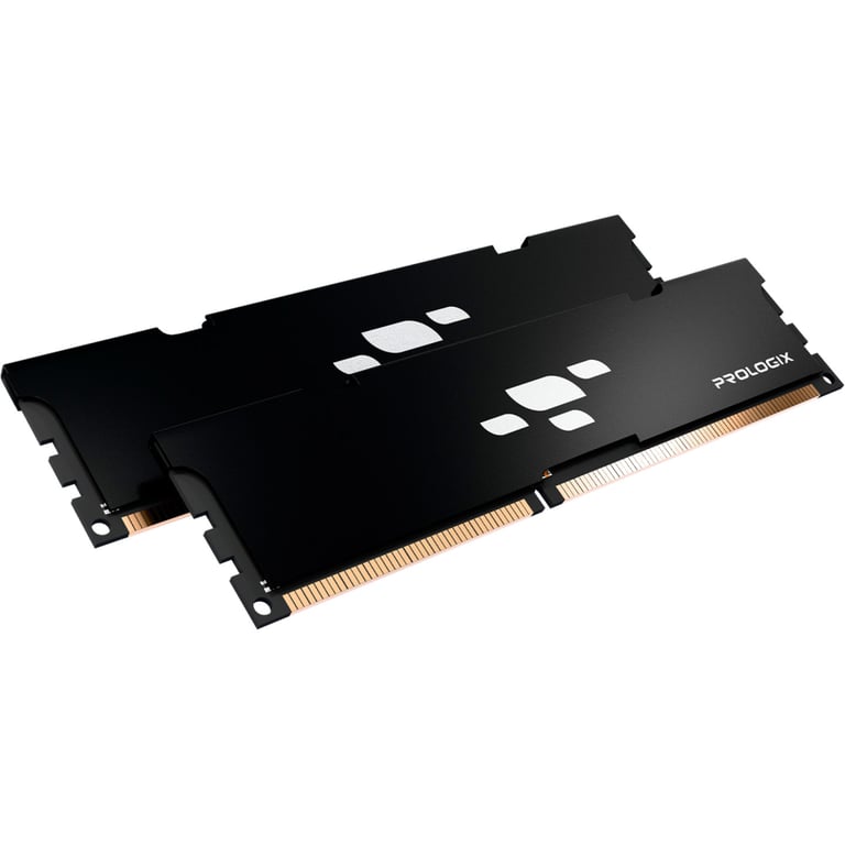 Модуль пам'яті для комп'ютера DDR5 32GB (2x16GB) 6000 MHz Black Prologix (PRO32GB6000B5K) - фото 4