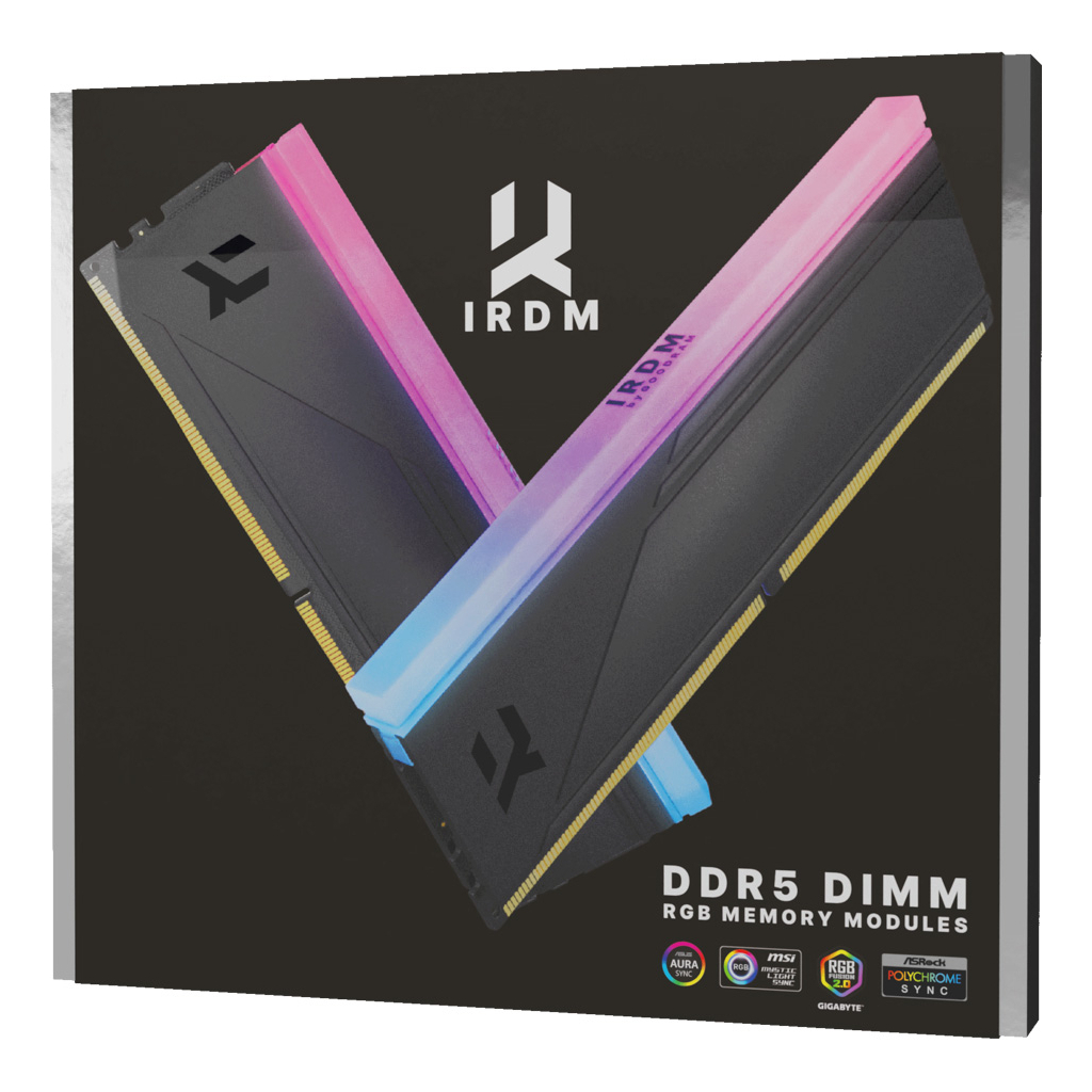 Модуль пам'яті для комп'ютера DDR5 32GB (2x16GB) 6000 MHz IRDM RGB Black Goodram (IRG-60D5L30S/32GDC) - фото 5 Модуль пам'яті для комп'ютера DDR5 32GB (2x16GB) 6000 MHz IRDM RGB Black Goodram (IRG-60D5L30S/32GDC) - фото 5