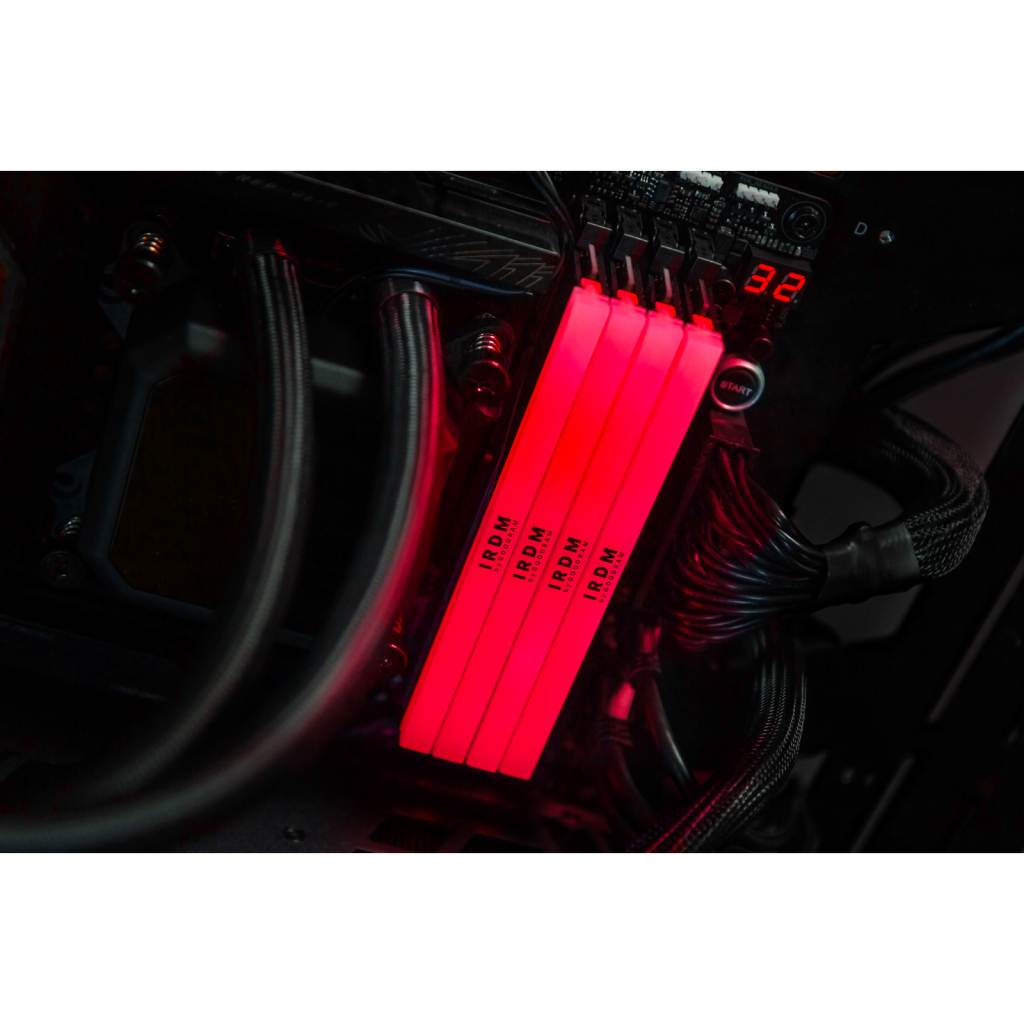 Модуль пам'яті для комп'ютера DDR5 32GB (2x16GB) 6000 MHz IRDM RGB Black Goodram (IRG-60D5L30S/32GDC) - фото 8 Модуль пам'яті для комп'ютера DDR5 32GB (2x16GB) 6000 MHz IRDM RGB Black Goodram (IRG-60D5L30S/32GDC) - фото 8