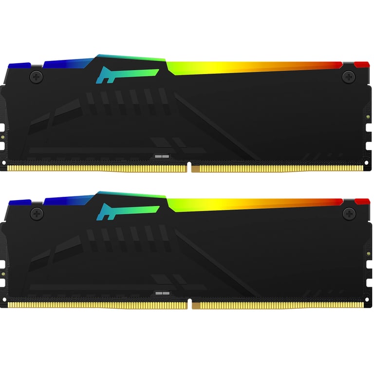 Модуль пам'яті для комп'ютера DDR5 32GB (2x16GB) 6000 MHz Beast RGB Kingston Fury (ex.HyperX) (KF560C36BBE2AK2-32) - фото 5