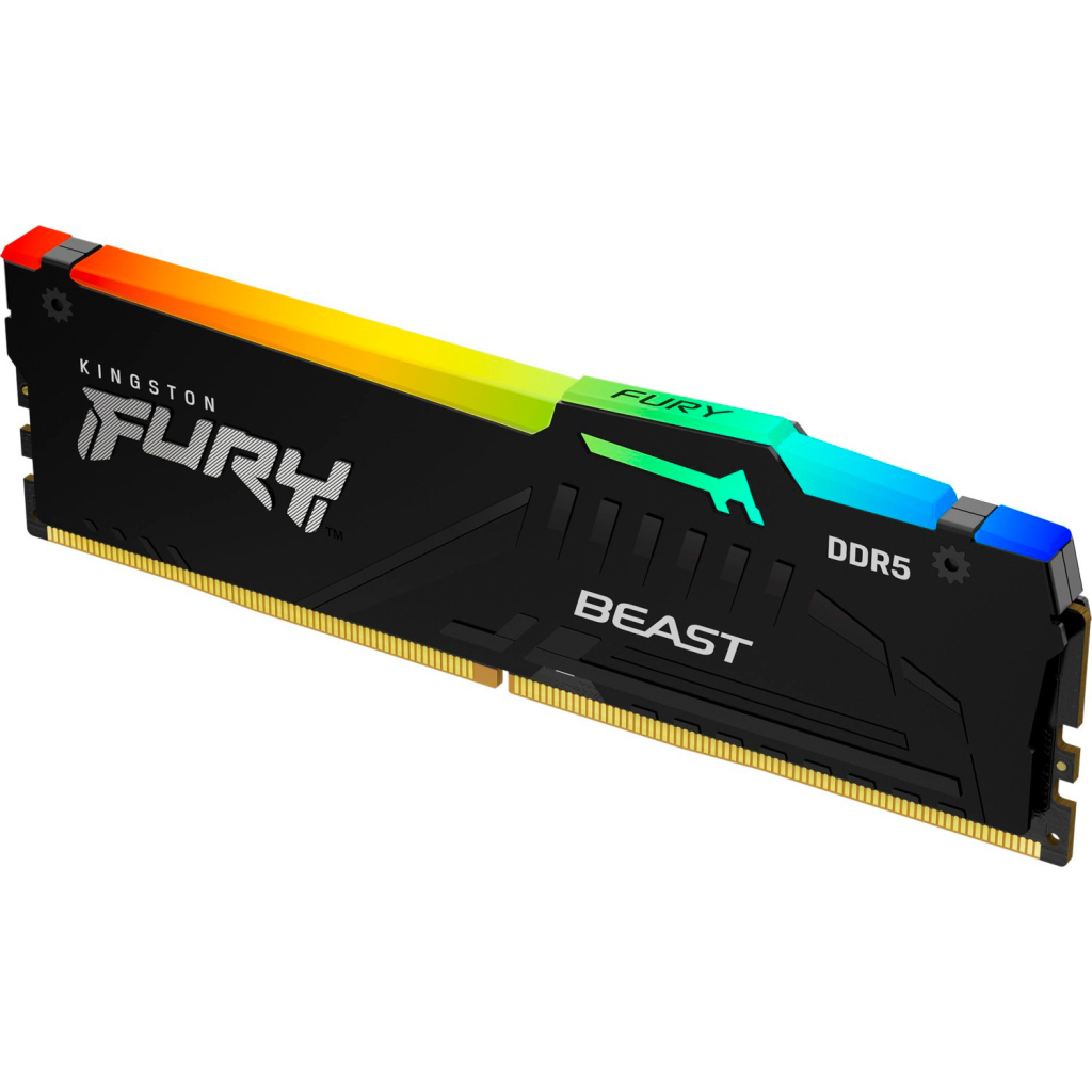 Модуль пам'яті для комп'ютера DDR5 16GB 6000 MHz Beast RGB EXPO Kingston Fury (ex.HyperX) (KF560C36BBE2A-16) - фото 3 Модуль пам'яті для комп'ютера DDR5 16GB 6000 MHz Beast RGB EXPO Kingston Fury (ex.HyperX) (KF560C36BBE2A-16) - фото 3