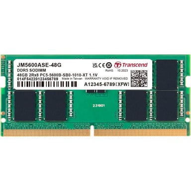 Модуль пам%27яті для ноутбука SoDIMM DDR5 48GB 5600 MHz Transcend (JM5600ASE-48G)