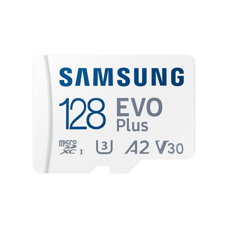 Карта пам'яті Samsung 128GB microSD class 10 UHS-I U3 V30 A2 EVO Plus (MB-MC128SA/EU) - фото 1