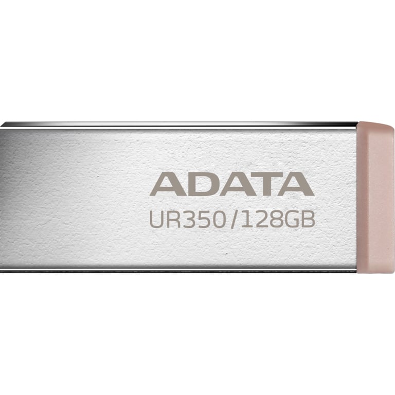 USB флеш накопичувач ADATA 128GB UR350 Silver/Beige USB 3.2 (UR350-128G-RSR/BG) - фото 1