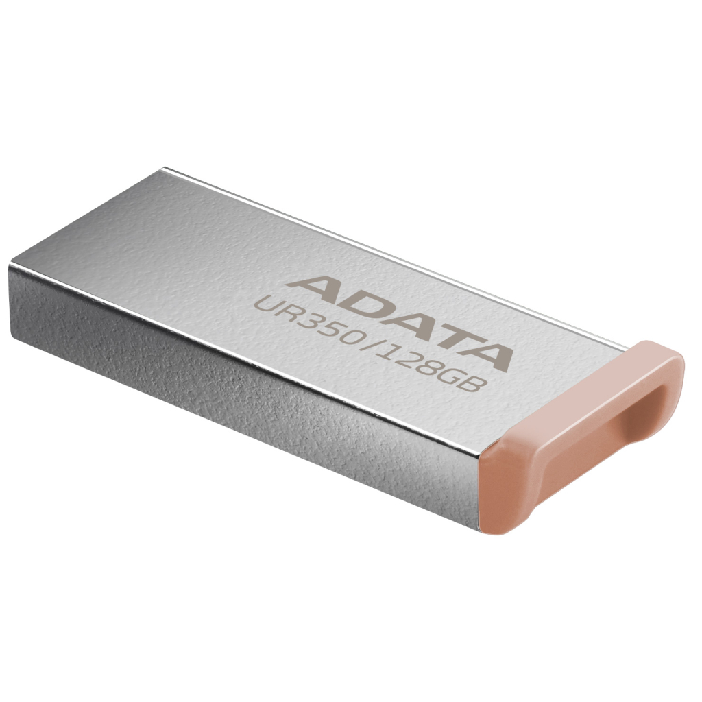 USB флеш накопичувач ADATA 128GB UR350 Silver/Beige USB 3.2 (UR350-128G-RSR/BG) - фото 3 USB флеш накопичувач ADATA 128GB UR350 Silver/Beige USB 3.2 (UR350-128G-RSR/BG) - фото 3