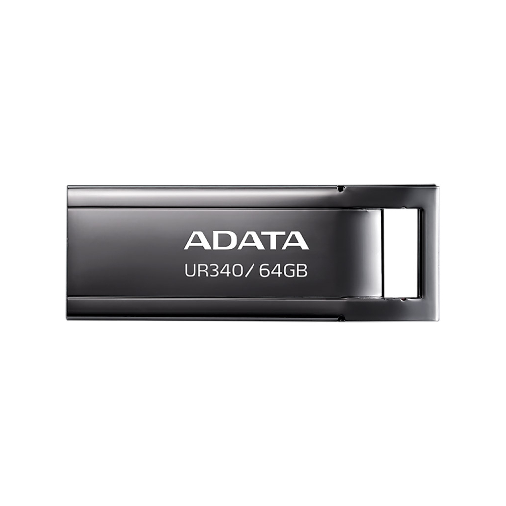 USB флеш накопичувач ADATA 64GB UR340 Black USB 3.2 (AROY-UR340-64GBK) - фото 1 USB флеш накопичувач ADATA 64GB UR340 Black USB 3.2 (AROY-UR340-64GBK) - фото 1
