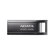 USB флеш накопичувач ADATA 64GB UR340 Black USB 3.2 (AROY-UR340-64GBK) - фото 1