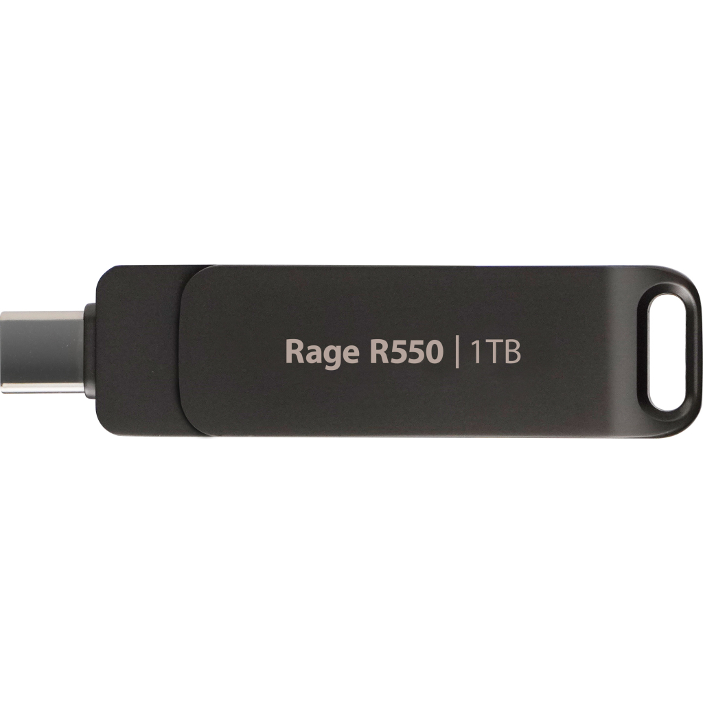 USB флеш накопичувач Patriot 1TB Rage R550 Matte Black USB 3.2/Type-C (PE1TR550DSAD) - фото 1 USB флеш накопичувач Patriot 1TB Rage R550 Matte Black USB 3.2/Type-C (PE1TR550DSAD) - фото 1