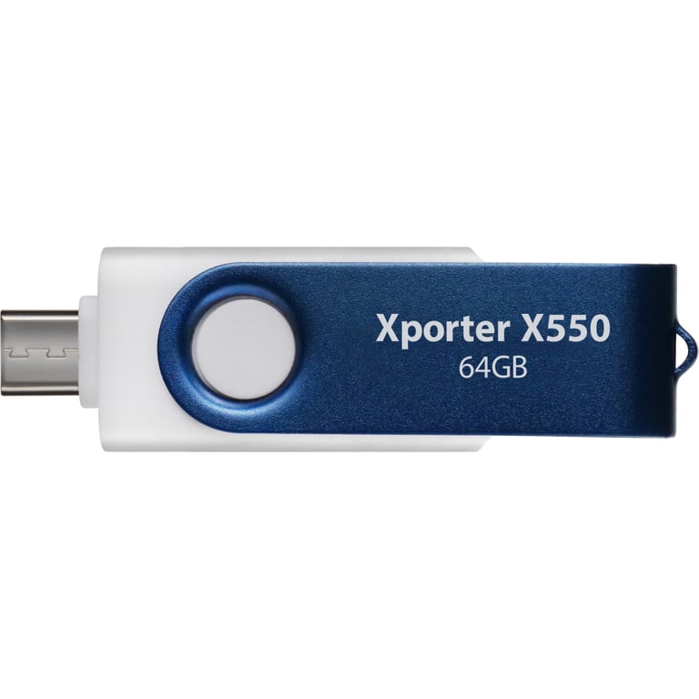 USB флеш накопичувач Patriot 64GB Xporter X550 USB 3.2/Type-C (PS64GX550AAD) - фото 1