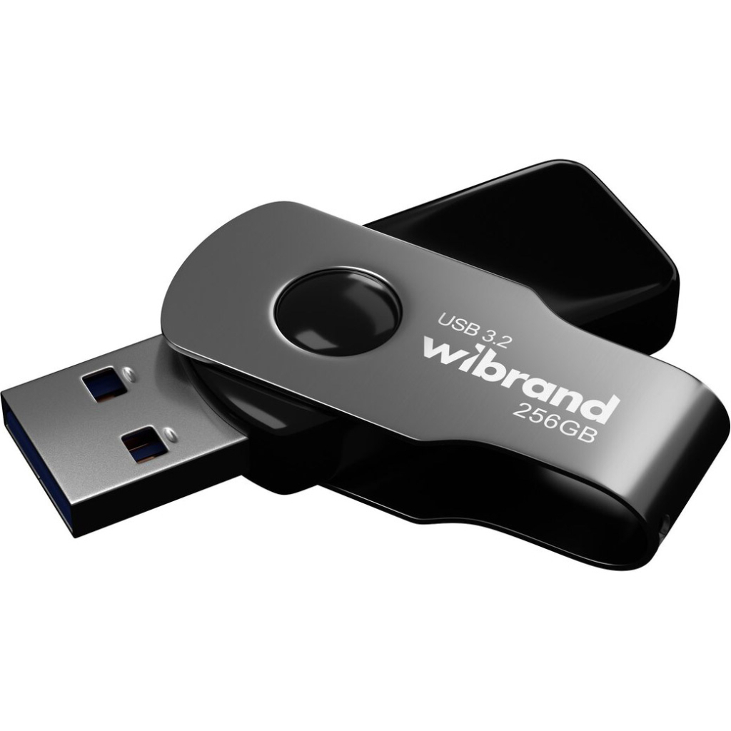 USB флеш накопичувач Wibrand 256GB Lizard Black USB 3.2 (WI3.2/LI256P9B) - фото 2 USB флеш накопичувач Wibrand 256GB Lizard Black USB 3.2 (WI3.2/LI256P9B) - фото 2