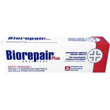 Зубна паста Biorepair Plus Професійне позбавлення чутливості 75 мл (8017331052648) - фото 1