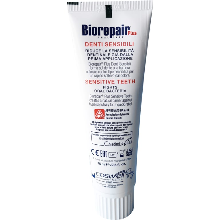 Зубна паста Biorepair Plus Професійне позбавлення чутливості 75 мл (8017331052648) - фото 4