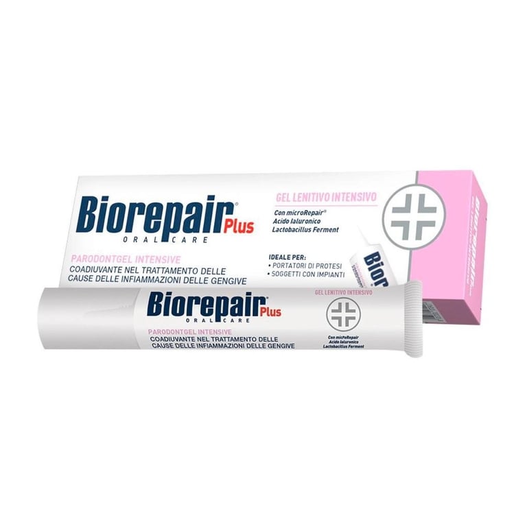 Гель для ротової порожнини Biorepair Plus Пародонтогель інтенсив 20 мл (8017331072417) - фото 1