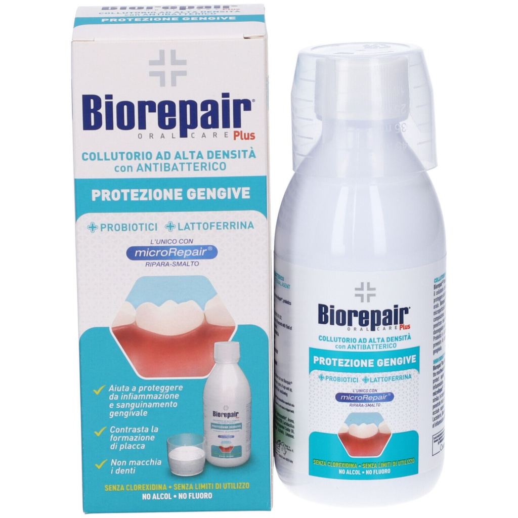 Ополіскувач для порожнини рота Biorepair Plus Інтенсивне лікування 250 мл (8017331072561) - фото 1 Ополіскувач для порожнини рота Biorepair Plus Інтенсивне лікування 250 мл (8017331072561) - фото 1