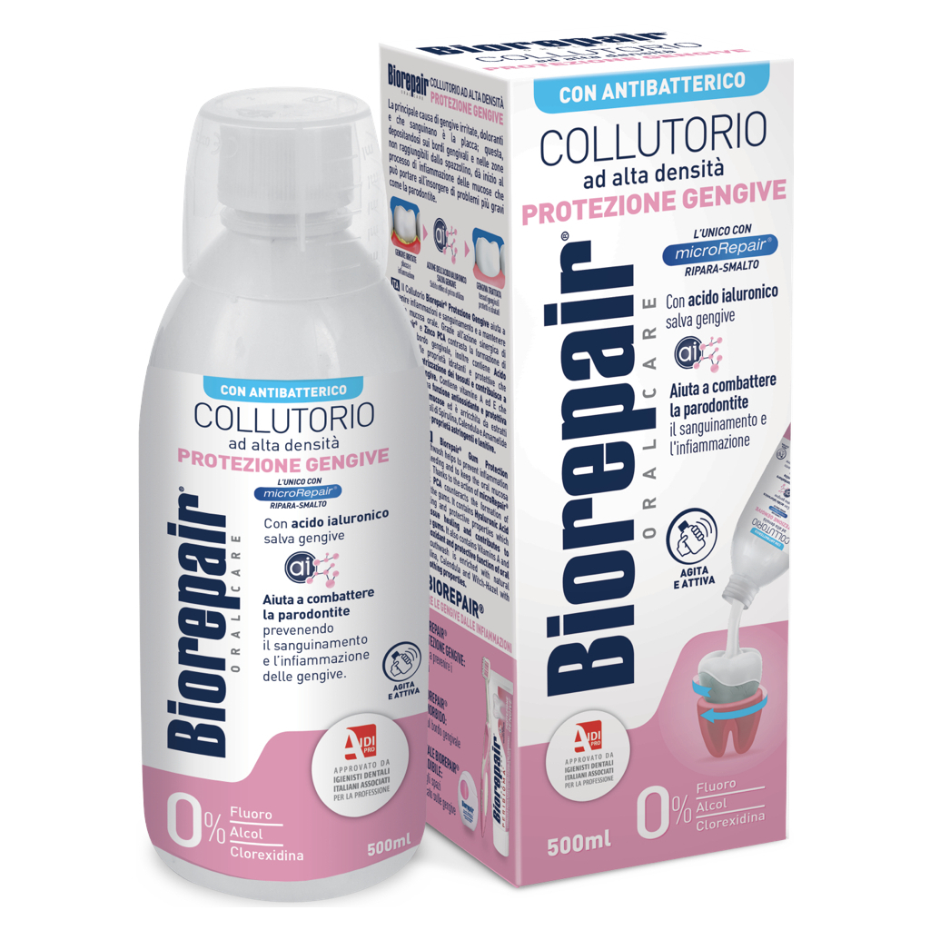 Ополіскувач для порожнини рота Biorepair Догляд за яснами 500 мл (8017331060735) - фото 1 Ополіскувач для порожнини рота Biorepair Догляд за яснами 500 мл (8017331060735) - фото 1