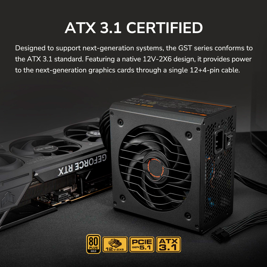 Блок живлення Cougar 850W (GST850) - фото 12 Блок живлення Cougar 850W (GST850) - фото 12