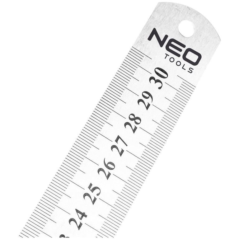 Лінійка будівельна Neo Tools нержавіюча сталь, 300мм (72-213) - фото 2