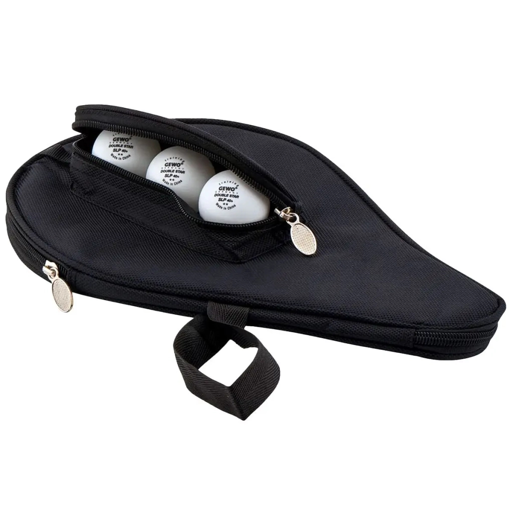 Чохол для ракетки Gewo Round Cover Master з відділенням для м'ячів Black/Red (89679130) (931257) - фото 3 Чохол для ракетки Gewo Round Cover Master з відділенням для м'ячів Black/Red (89679130) (931257) - фото 3