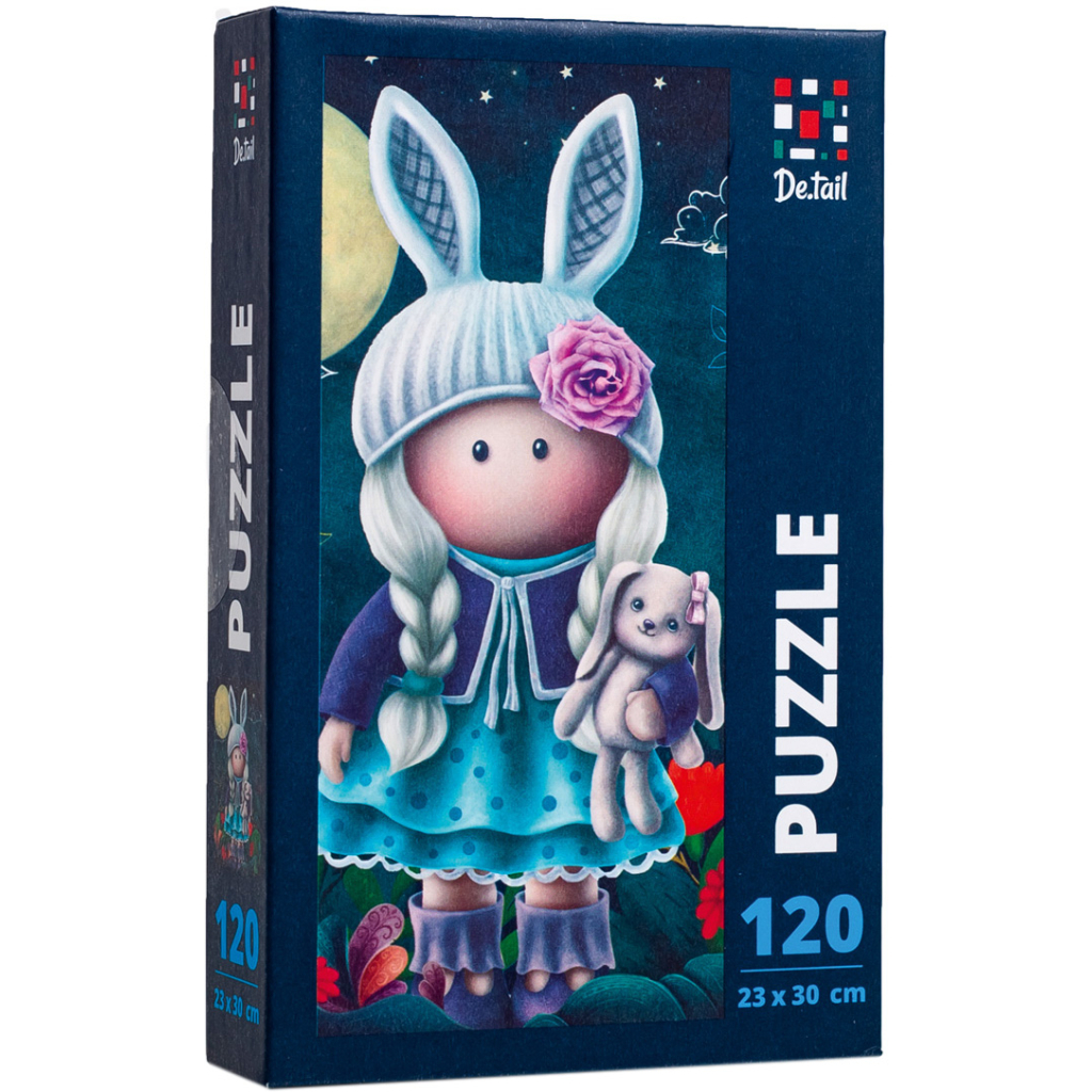 Пазл De.tail Лялька-зайчик 120 елементів (DT100-01) - фото 1