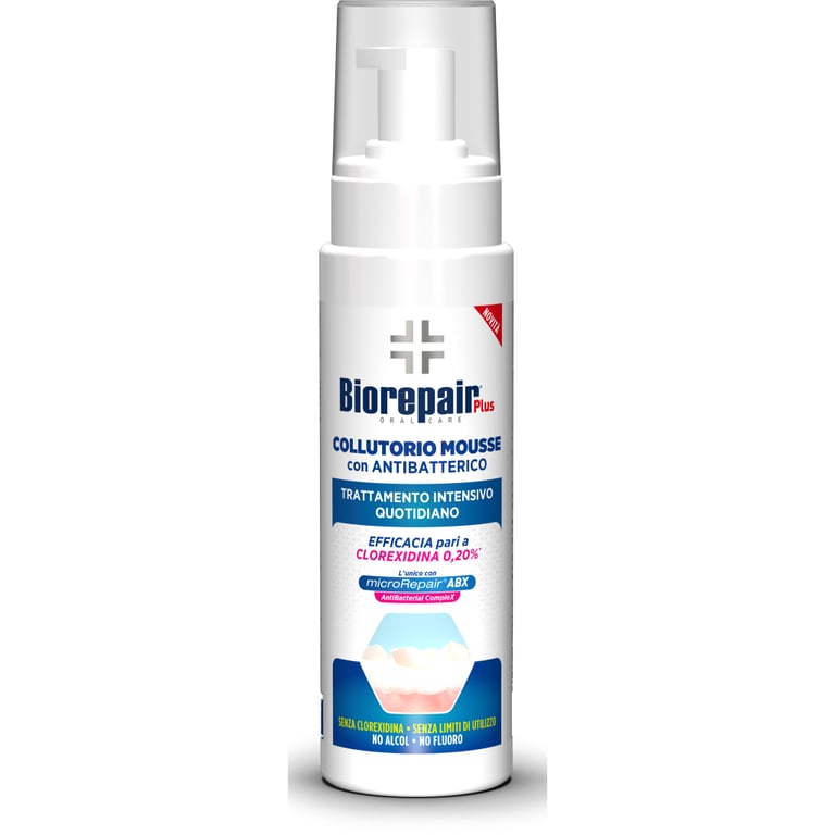 Мус для ротової порожнини Biorepair Plus Антибактеріальний 200 мл (8017331093450) - фото 2