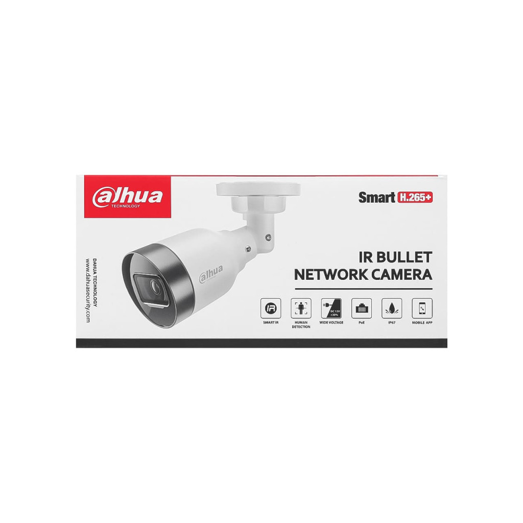 Камера відеоспостереження Dahua DH-IPC-HFW1431S1 (2.8) - фото 8 Камера відеоспостереження Dahua DH-IPC-HFW1431S1 (2.8) - фото 8