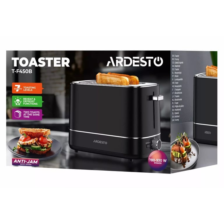 Тостер Ardesto T-F450B - фото 4