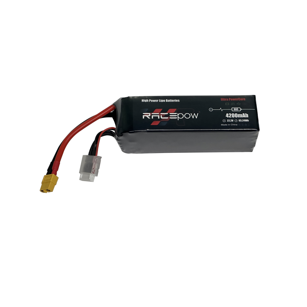 Акумулятор для дрона RacePow 4200mAh 6S 80C (4200mAh-6S-80C) - фото 1 Акумулятор для дрона RacePow 4200mAh 6S 80C (4200mAh-6S-80C) - фото 1