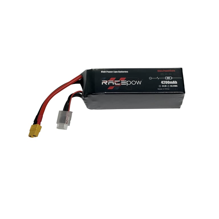 Акумулятор для дрона RacePow 4200mAh 6S 80C (4200mAh-6S-80C) - фото 1