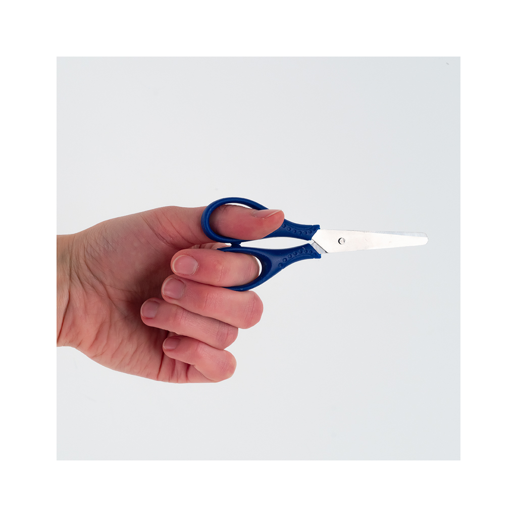 Ножиці Kite дитячі для шульги синій, 12 см (K-149-2) - фото 4 Ножиці Kite дитячі для шульги синій, 12 см (K-149-2) - фото 4