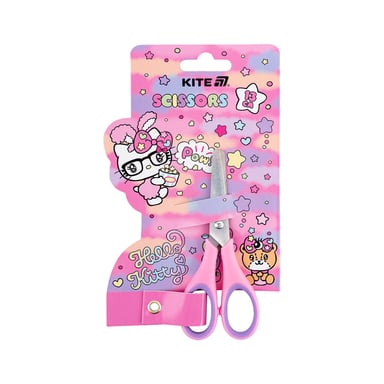 Ножиці Kite дитячі з гумовими вставками Hello Kitty 13 см (HK25-123) - фото 1