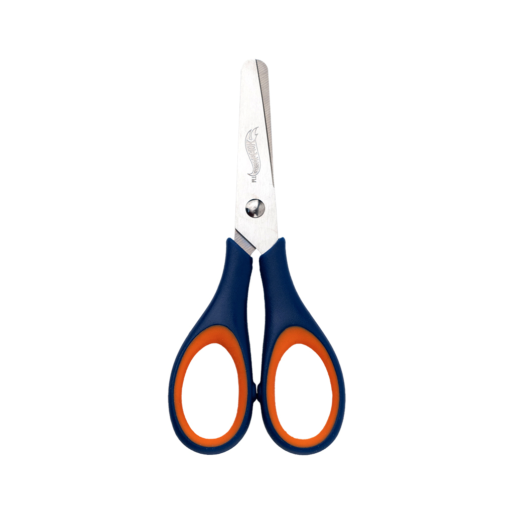 Ножиці Kite дитячі з гумовими вставками Hot Wheels 13 см (HW25-123) - фото 2 Ножиці Kite дитячі з гумовими вставками Hot Wheels 13 см (HW25-123) - фото 2