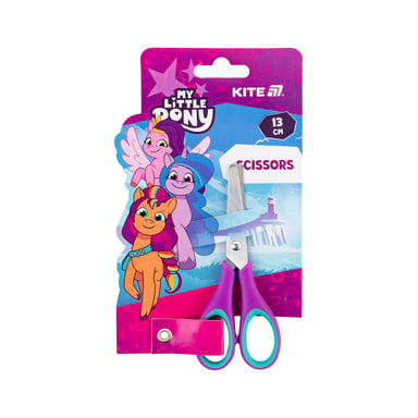 Ножиці Kite дитячі з гумовими вставками My Little Pony 13 см (LP25-123) - фото 1