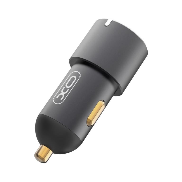 Зарядний пристрій XO CC45 1 USB QC 3.0 + 2 Type-C PD (60W) Black (XO-CC45-BK) - фото 4