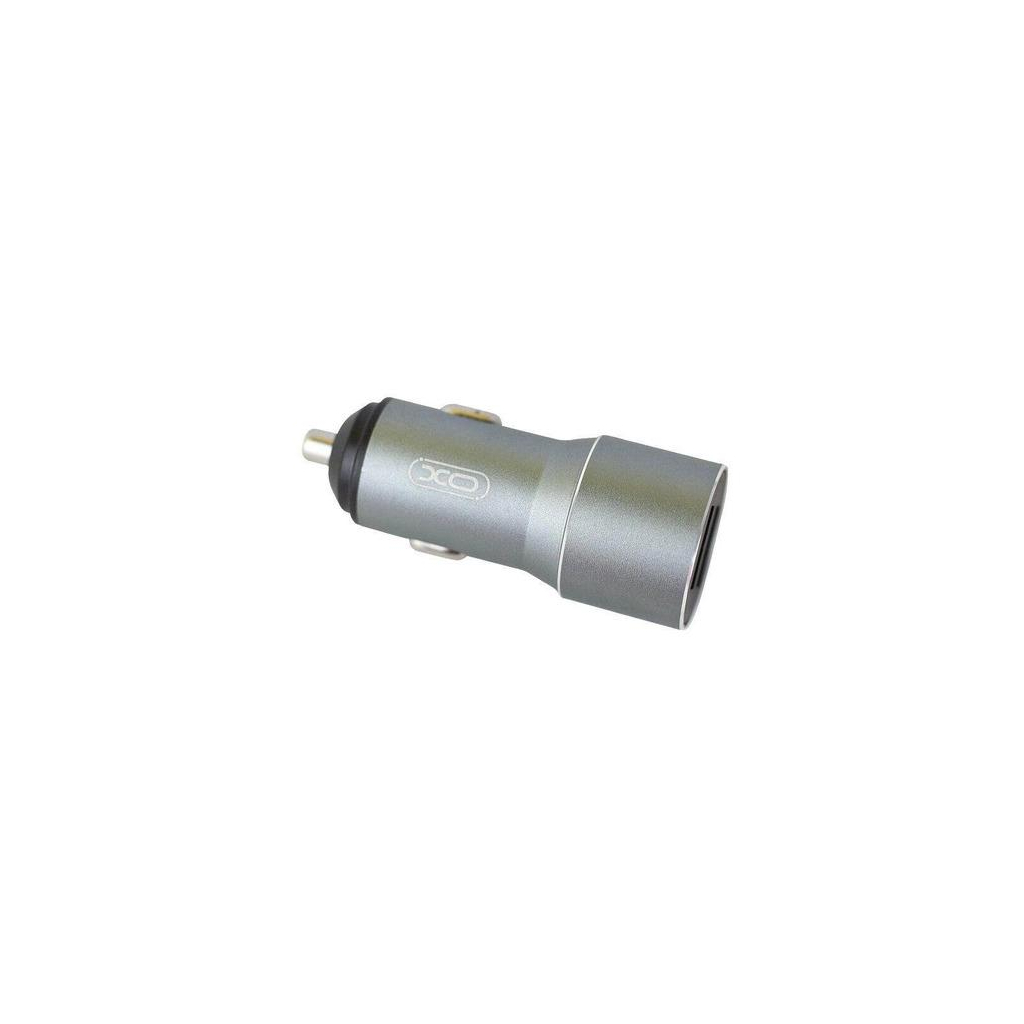 Зарядний пристрій XO TZ09 2.4A/2 USB + cable microUSB Grey (XO-TZ09M-GR) - фото 2 Зарядний пристрій XO TZ09 2.4A/2 USB + cable microUSB Grey (XO-TZ09M-GR) - фото 2