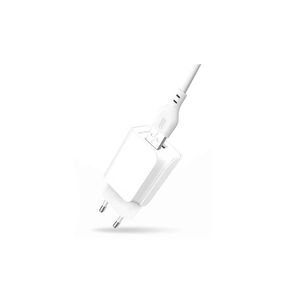 Зарядний пристрій XO L35D 2 USB 2.1A cable microUSB (XO-L35-MCR) - фото 2 Зарядний пристрій XO L35D 2 USB 2.1A cable microUSB (XO-L35-MCR) - фото 2