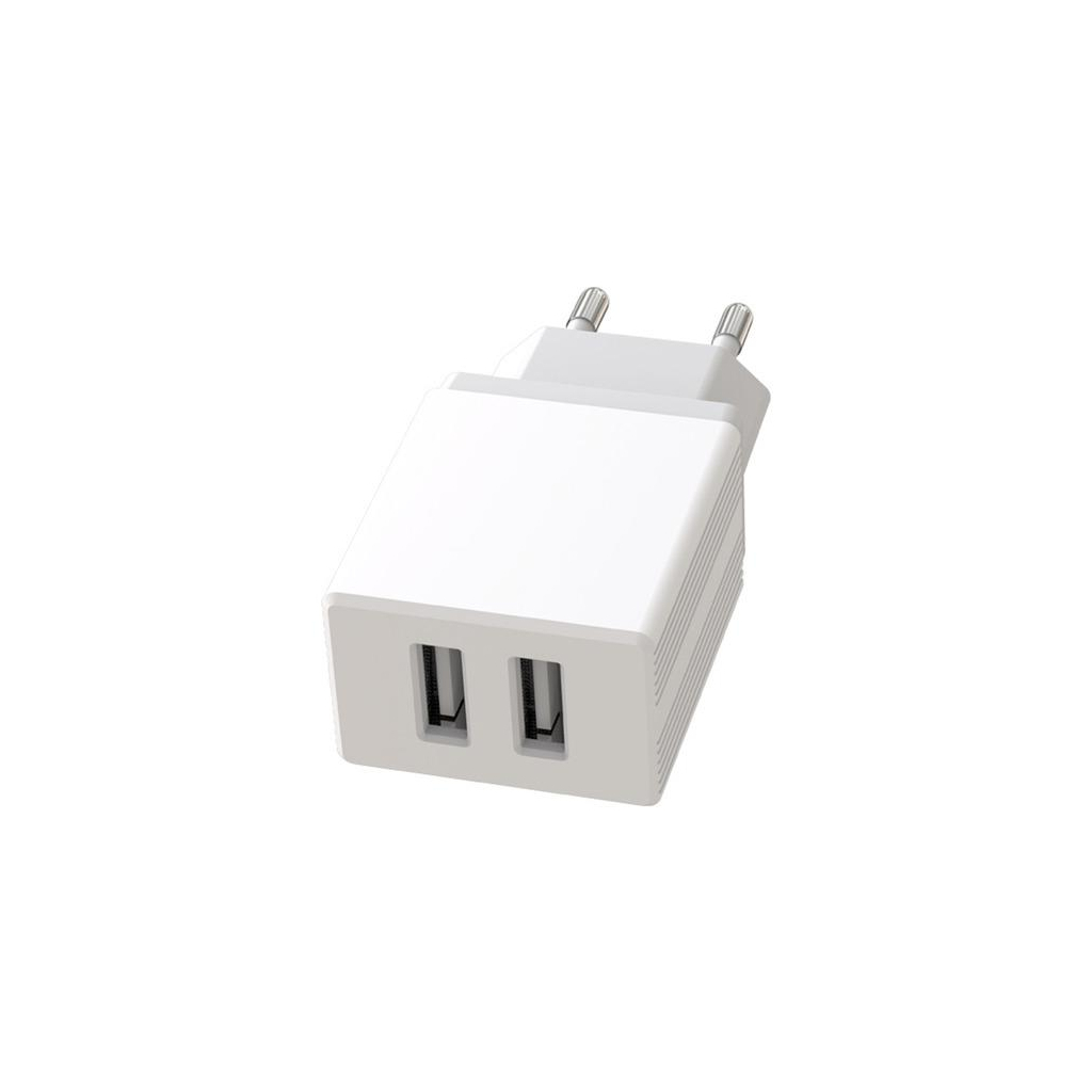 Зарядний пристрій XO L75 2USB/2.4A + Lightning White (XO-L75-L) - фото 4 Зарядний пристрій XO L75 2USB/2.4A + Lightning White (XO-L75-L) - фото 4