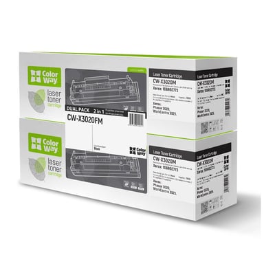 Картридж ColorWay Xerox Ph3020/WC3025/106R02773 DUAL PACK (CW-X3020FM) - фото 1