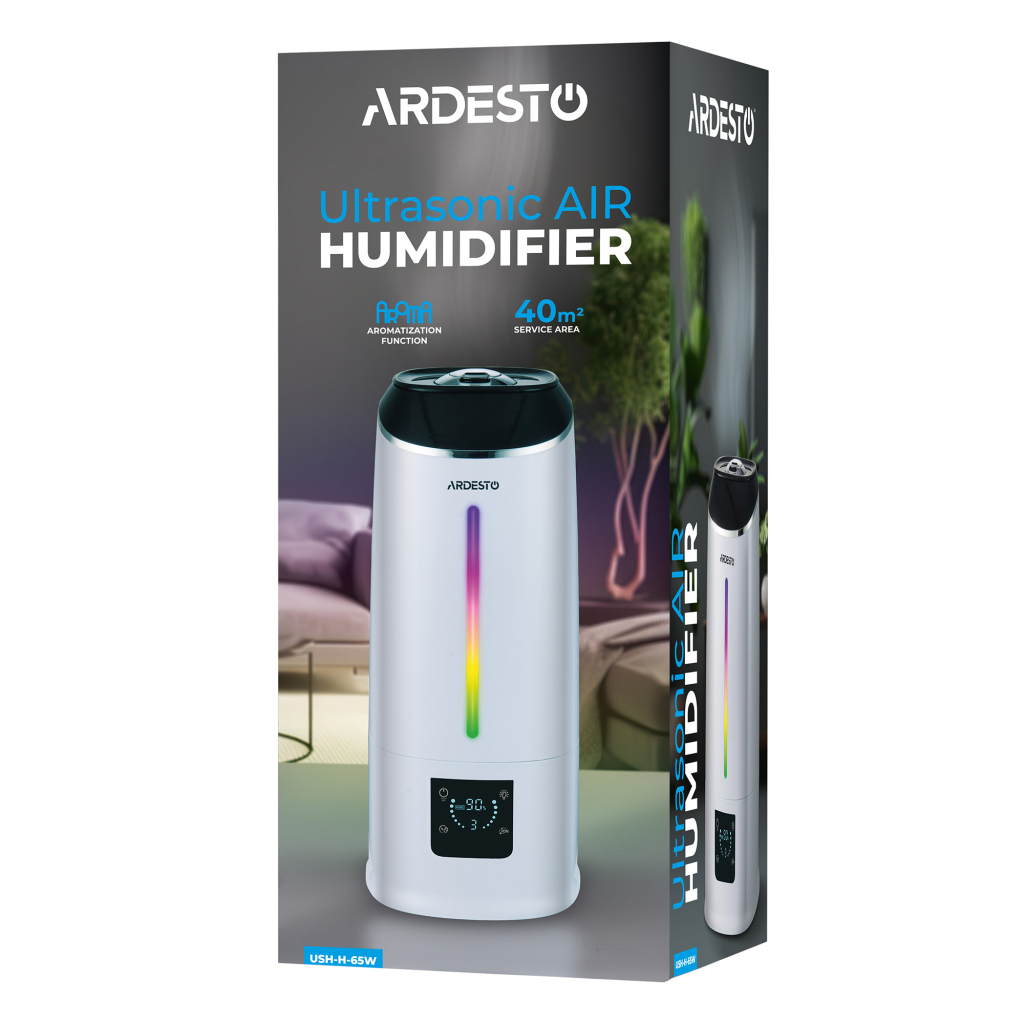 Зволожувач повітря Ardesto USH-H-65W - фото 9 Зволожувач повітря Ardesto USH-H-65W - фото 9
