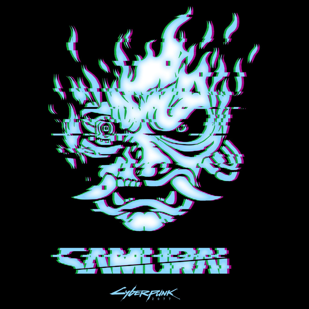 Футболка Jinx Cyberpunk 2077 - Glitch Samurai Premium Tee Black, M (JINX-11911M) - фото 2 Футболка Jinx Cyberpunk 2077 - Glitch Samurai Premium Tee Black, M (JINX-11911M) - фото 2