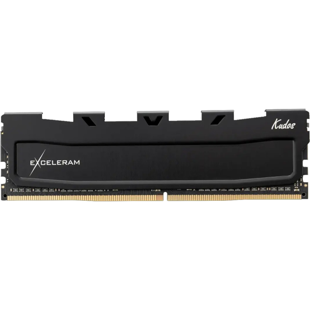 Модуль пам'яті для комп'ютера DDR5 16GB 6400 MHz Black Kudos eXceleram (EK50160645252C) - фото 1