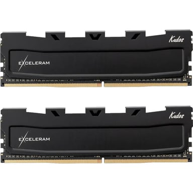 Модуль пам'яті для комп'ютера DDR5 32GB (2x16GB) 6000 MHz Black Kudos eXceleram (EK50320602836CD) - фото 1